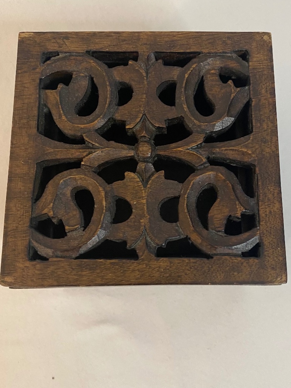 Wood Trinket Box - Picture 2 of 3